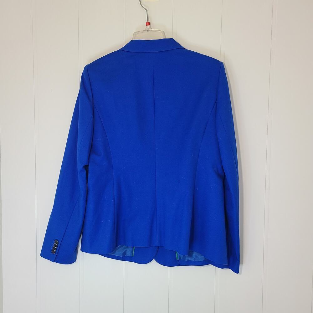 Vince Camuto NWT Cobalt Blue Blazer Size 14 - Picture 7 of 13